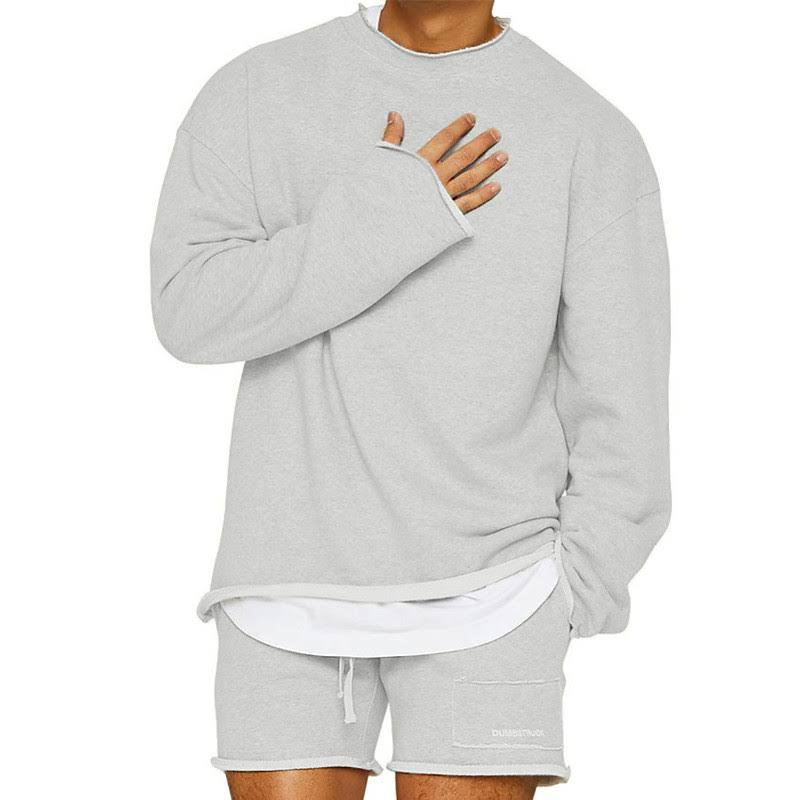 Knit Relaxed Fit Drop Shoulder Sweater