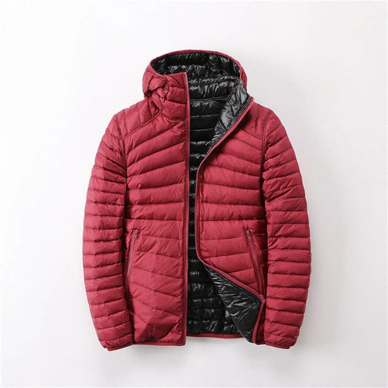 Windproof Hooded Quilted Jacket