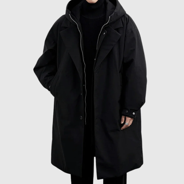 Waterproof Hooded Full Length Raincoat