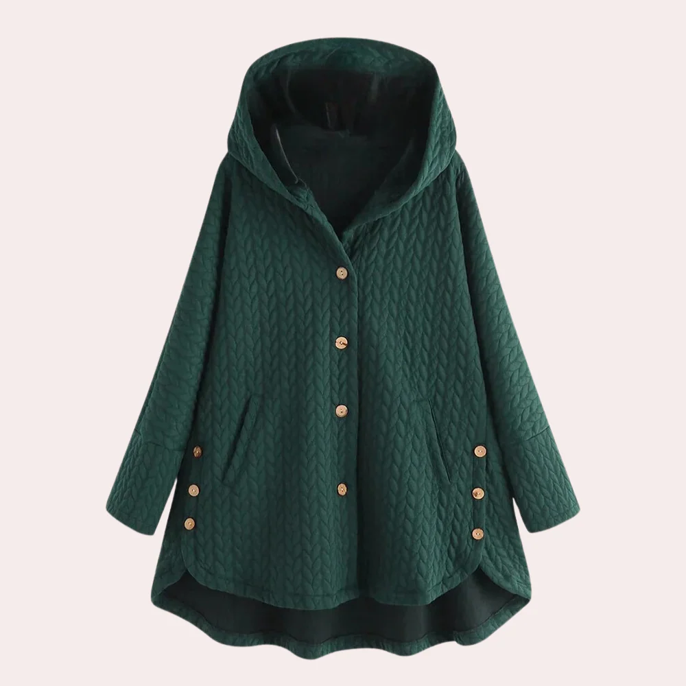 Quilted Lightweight Relaxed Hooded Jacket