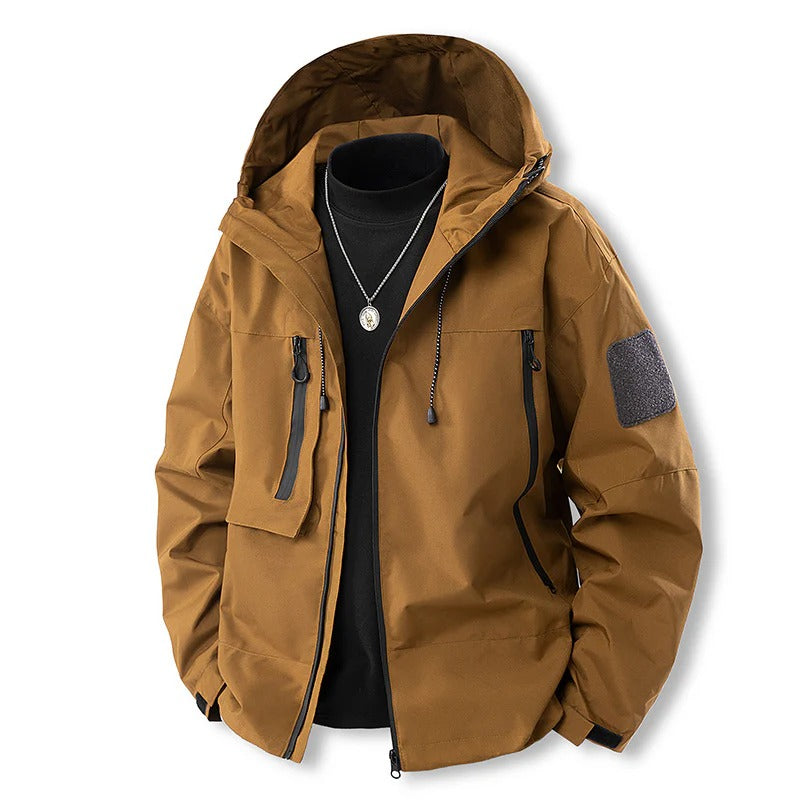 Waterproof Hooded Structured Fit Jacket