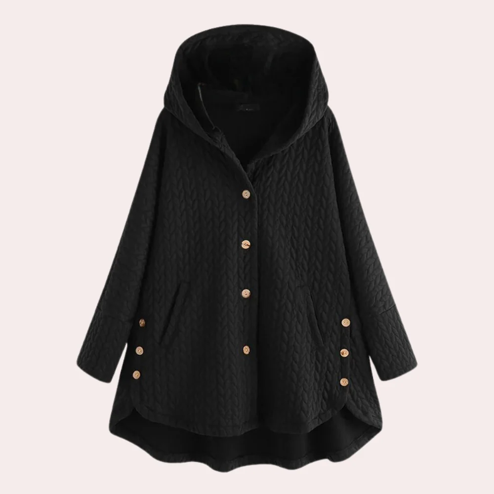 Quilted Lightweight Relaxed Hooded Jacket