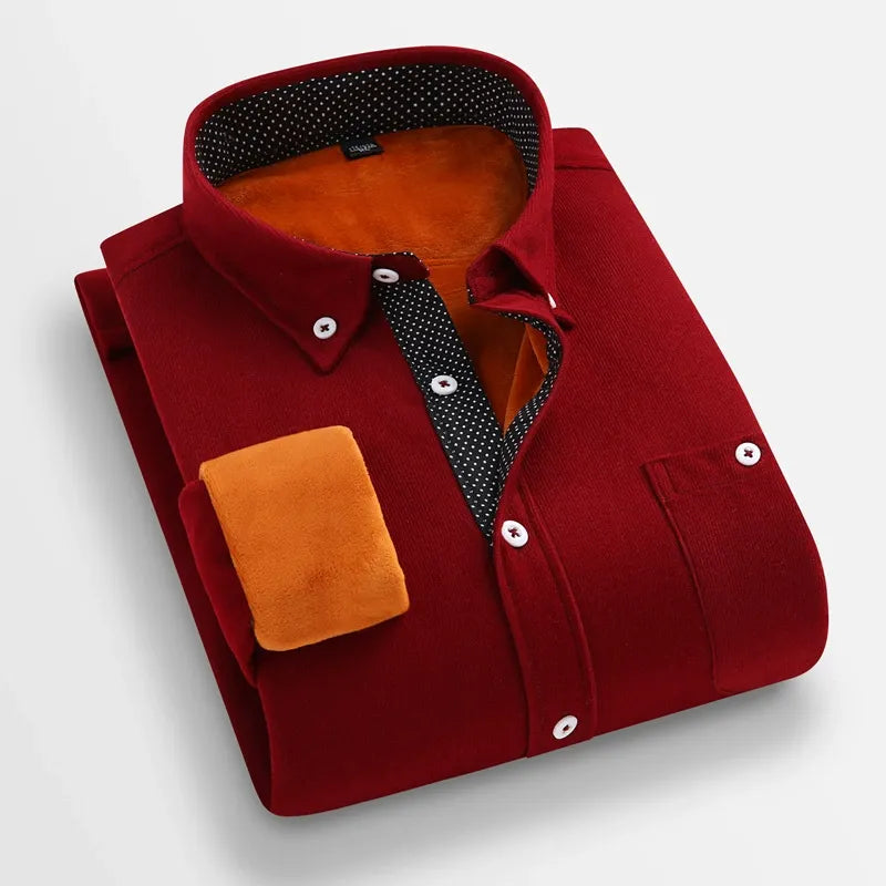 Corduroy Regular Fit Long Sleeve Shirt