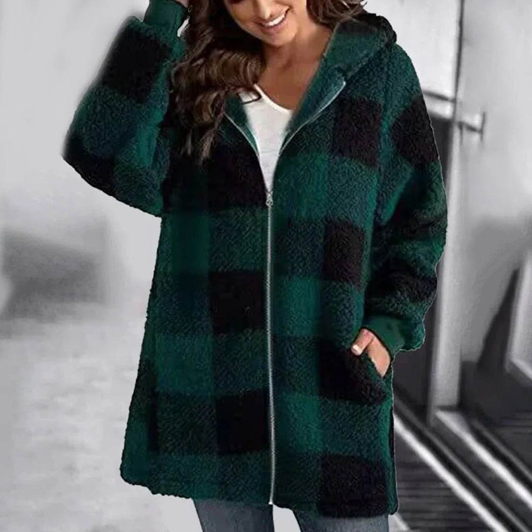 Soft Knit Oversized Full Zip Hoodie