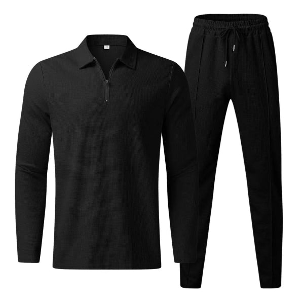 Cotton Blend Tapered Leg 2 Piece Set