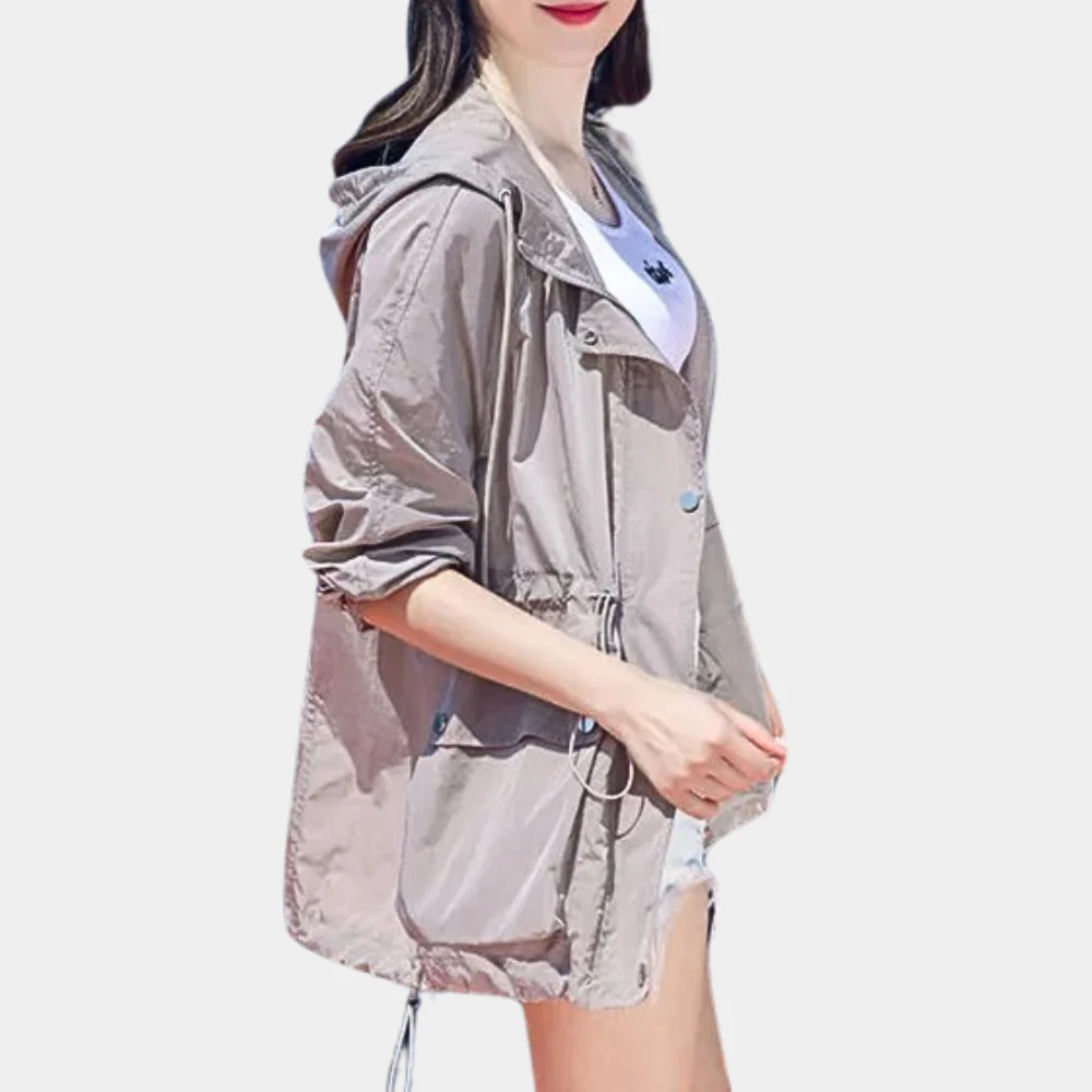 Hooded Relaxed Fit Jacket