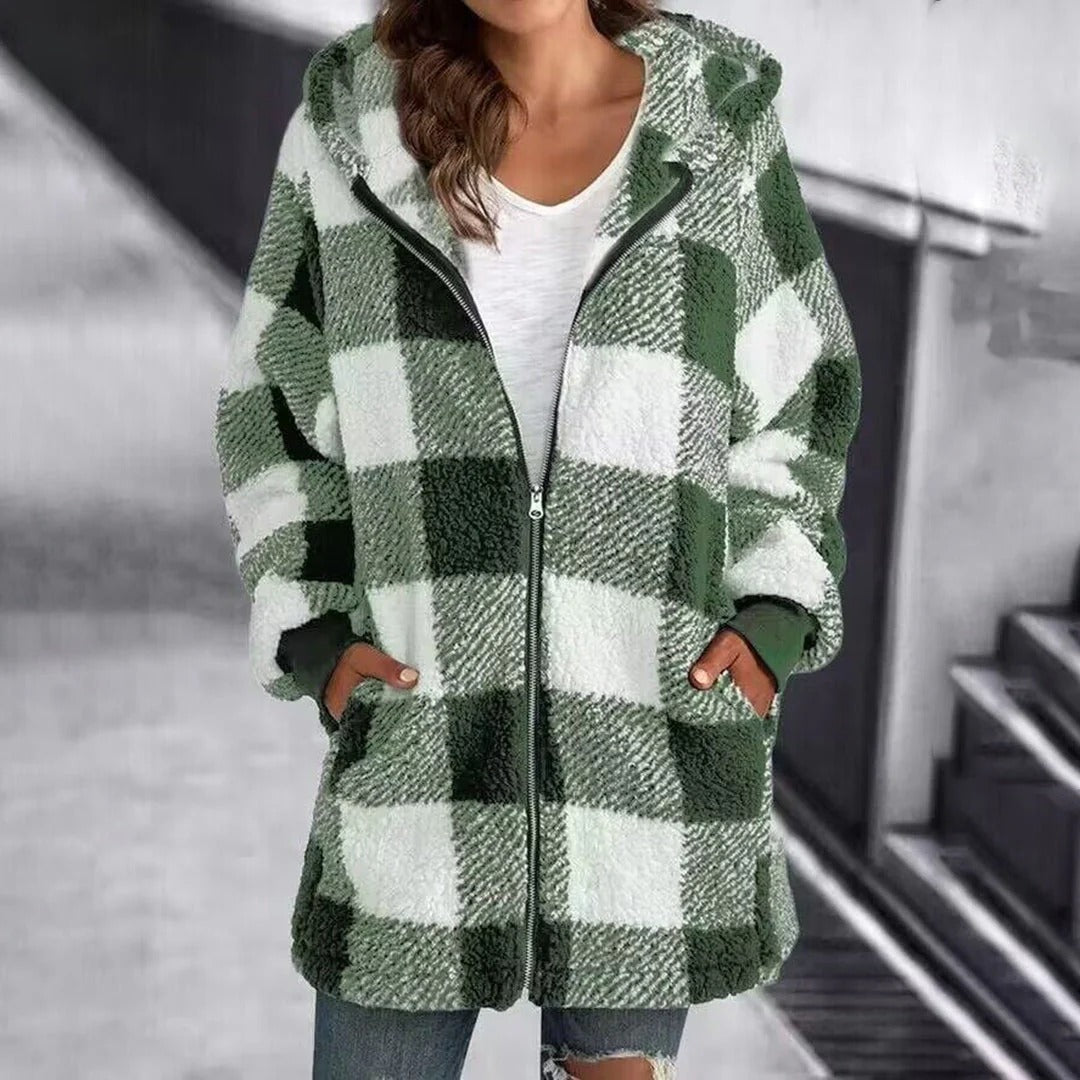 Soft Knit Oversized Full Zip Hoodie