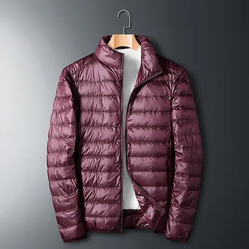 Quilted Warm Stand Collar Puffer Jacket