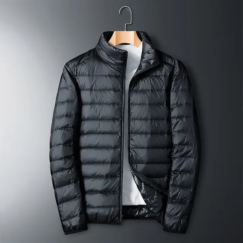 Quilted Warm Stand Collar Puffer Jacket