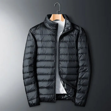 Quilted Warm Stand Collar Puffer Jacket