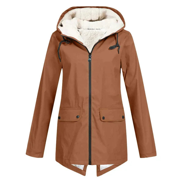 Waterproof Fleece Lined Tailored Trench Coat