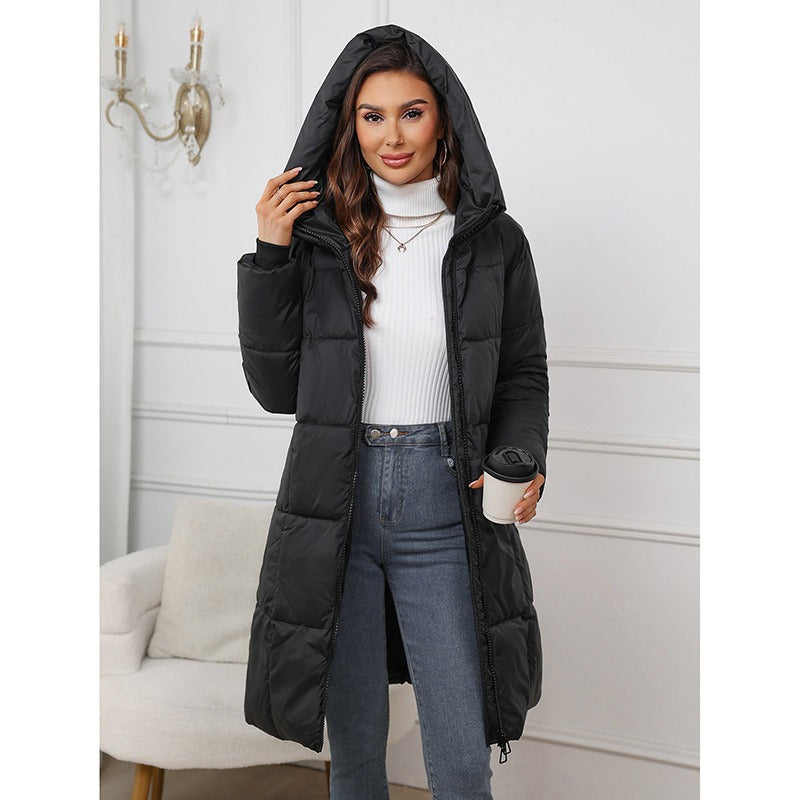 Insulated Quilted Slim Fit Coat