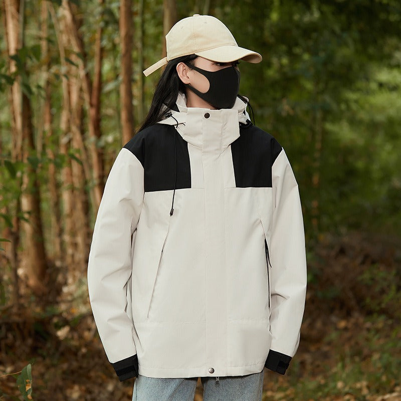 Water Resistant Adjustable Relaxed Fit Jacket