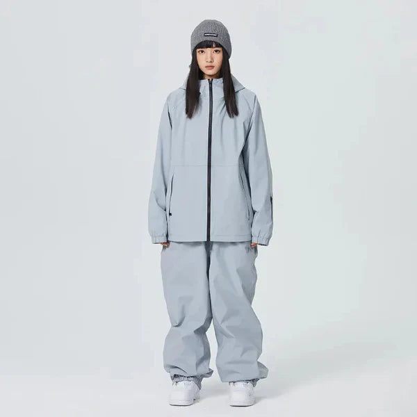 Weather-Resistant Oversized Fit Ski Suit