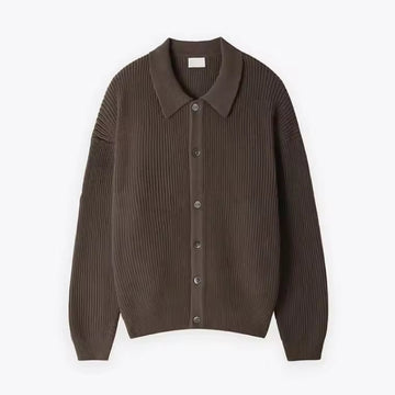 Wool Blend Oversized Fit Cardigan Sweater