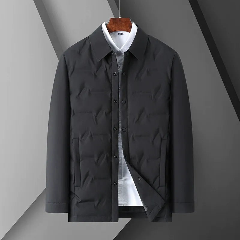 Lightweight Quilted Slim Fit Down Jacket