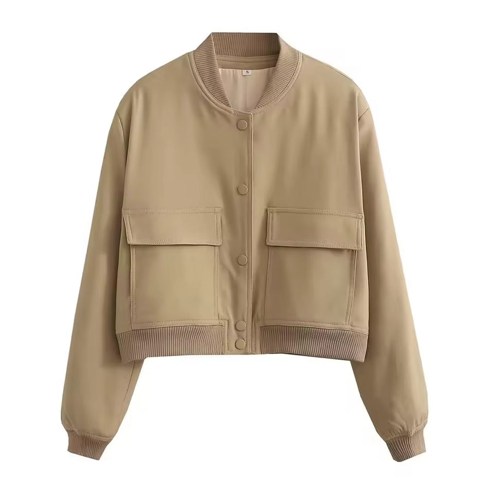 Lightweight Relaxed Fit Bomber Jacket