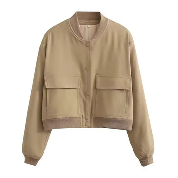 Lightweight Relaxed Fit Bomber Jacket