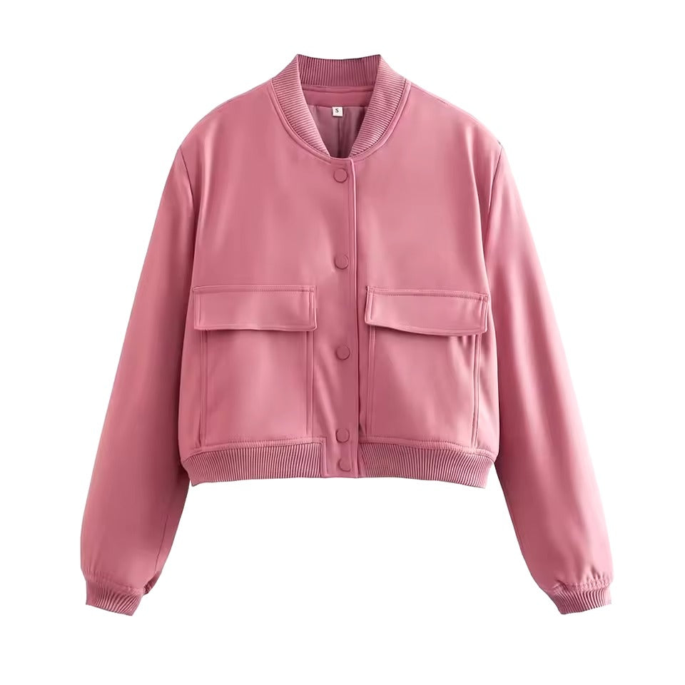 Lightweight Relaxed Fit Bomber Jacket