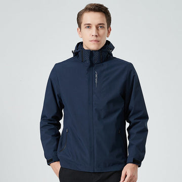 Weather-Resistant Adjustable Regular Fit Jacket