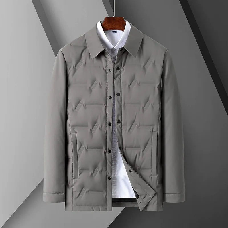 Lightweight Quilted Slim Fit Down Jacket