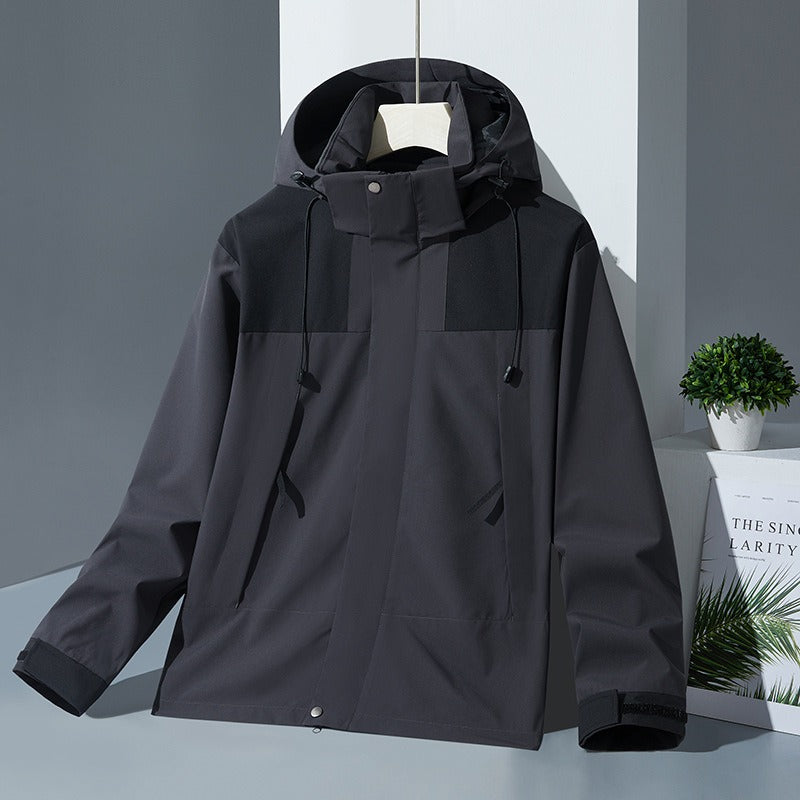Water Resistant Adjustable Relaxed Fit Jacket