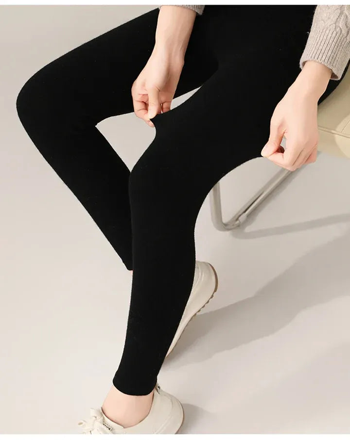 Heathered Stretch Slim Fit Leggings