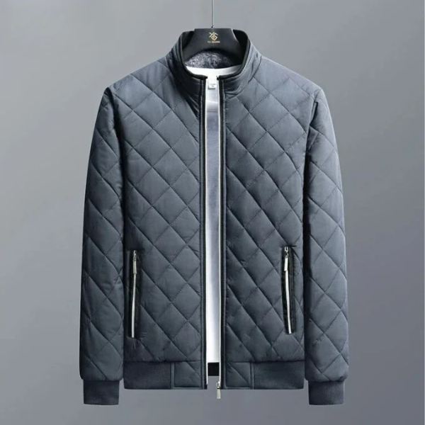 Windproof Water-Resistant Quilted Jacket