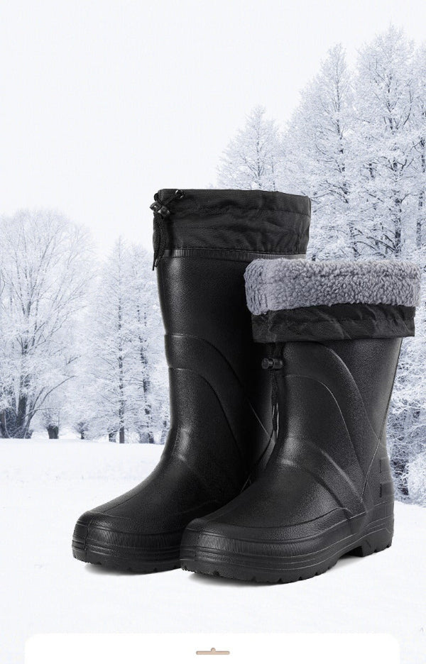 Waterproof Fleece Lined Slip-Resistant Snow Boots
