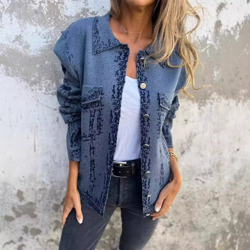 Relaxed Fit Patchwork Denim Jacket