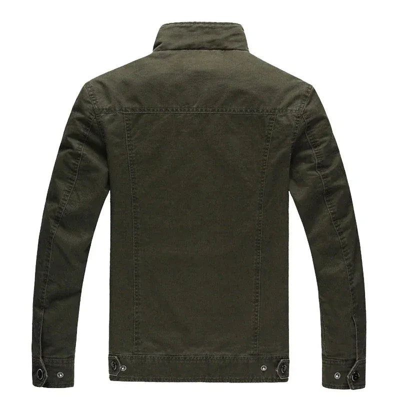 Embroidered Patches Structured Fit Biker Jacket