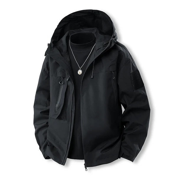 Waterproof Hooded Structured Fit Jacket