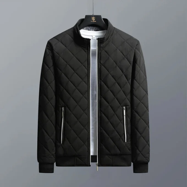 Windproof Water-Resistant Quilted Jacket
