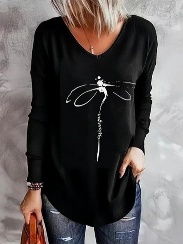 Feather Accent Soft Knit Pullover Sweater