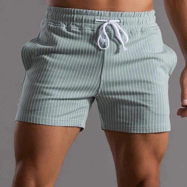 Quick-Dry Tailored Mid-Thigh Swim Shorts