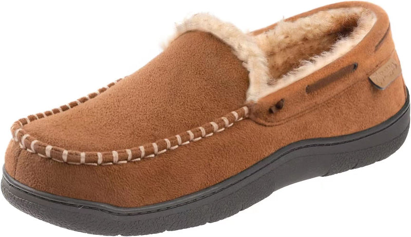  Plush Faux Fur Lining - Cushioned Comfort Sole Moccasin 