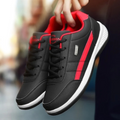 Men's Sneakers - Low Shaft - Padded Heel - Non-slip Sole - Comfort for Everyday Use