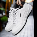 Men's Sneakers - Low Shaft - Padded Heel - Non-slip Sole - Comfort for Everyday Use