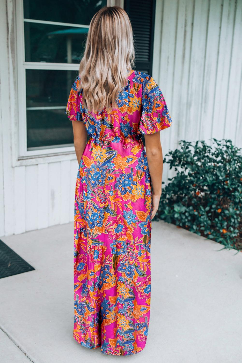 Light and Airy Floral Maxi Dress