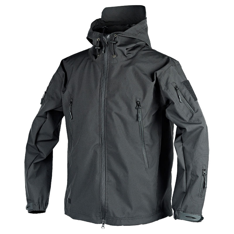 Weatherproof Hooded Adjustable Outdoor Jacket