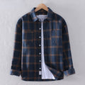 Men's Shirt – Regular Fit – Natural Fibers – Checkered – Long Sleeves – Button Closure