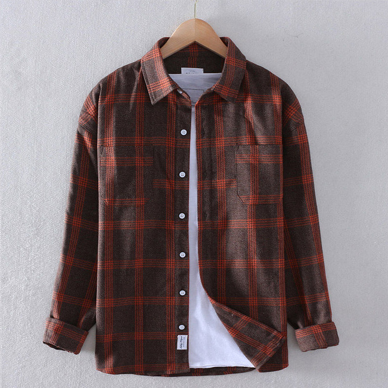 Natural Fibers Checkered Regular Fit Shirt