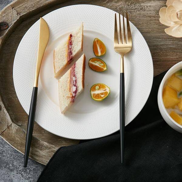 Minimalist Stainless Steel Mirror-Polished Flatware Set