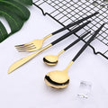 Minimalist Stainless Steel Mirror-Polished Flatware Set