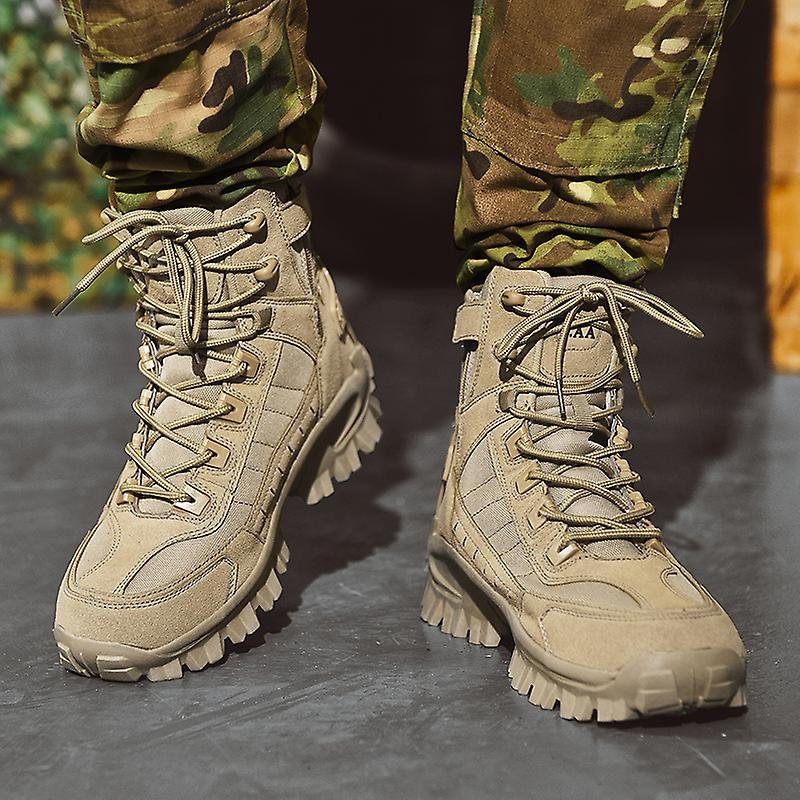 Reinforced High Grip Sole Tactical Boots