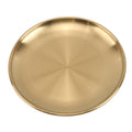Brass-Plated Nested Serving Plates