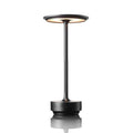 Brushed Brass And Wood Weighted Table Lamp