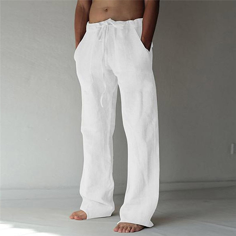 Linen Breathable Loose Fit Pants