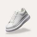 Men's Sneakers – Low Profile – Breathable Perforation – Adjustable Lace Closure