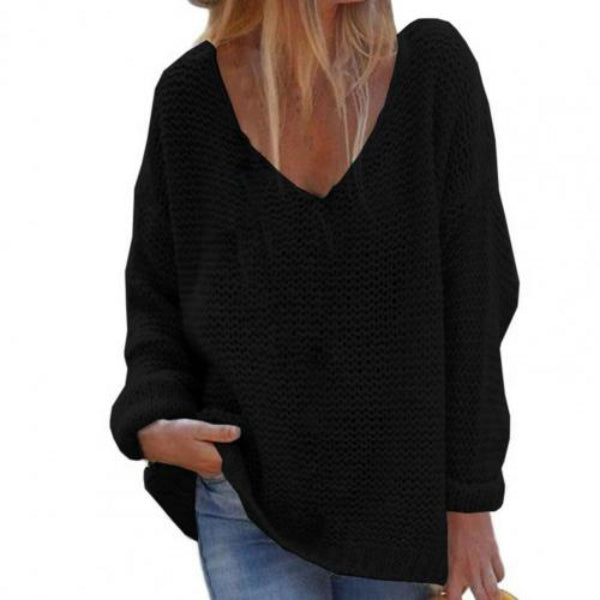 Soft Textured Oversized Knit Top